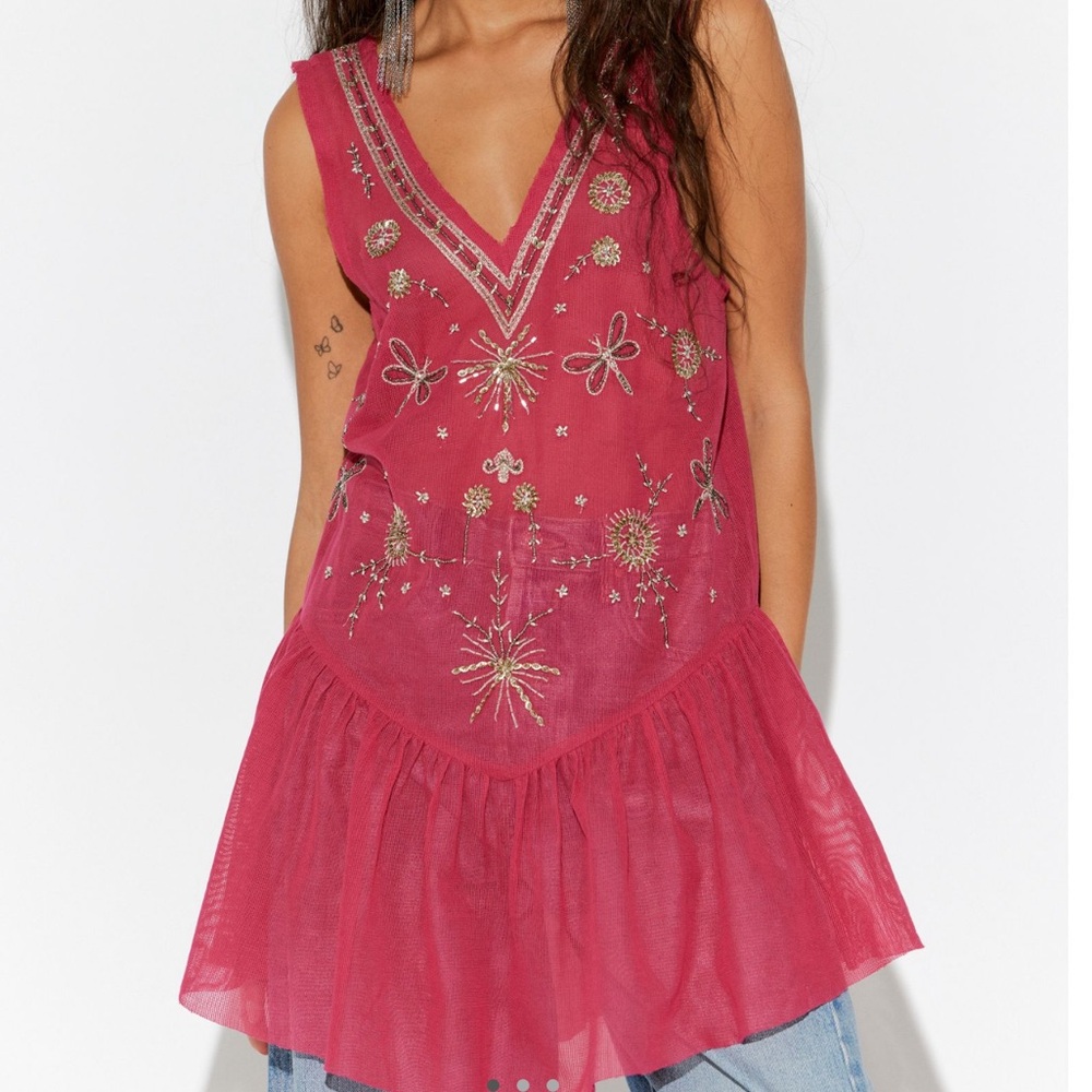 NIGHTCAP EMBELLISHED SLIP IN STRANGELOVE